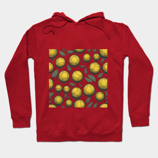 Back to Basic: Tennis ball pattern Hoodie by hypnohymn